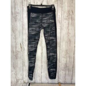 Under Armour Womens Compression Coldgear Run Capri Crop Leggings Black Size L